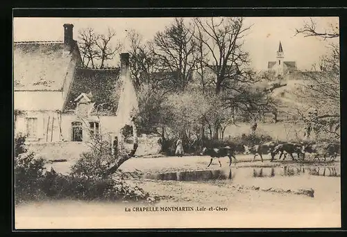 AK La Chapelle Montmartin, Vue generale