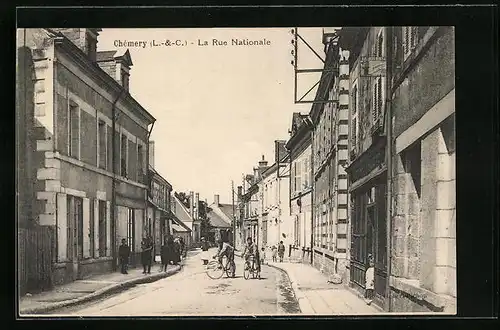 AK Chémery, La Rue Nationale