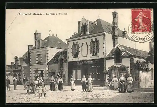 AK Mur-de-Sologne, La Place de l`Eglise