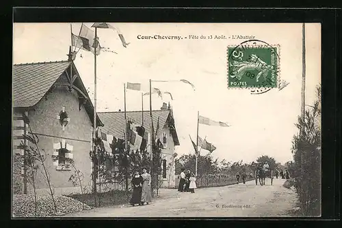 AK Cour-Cheverny, Fete du 23 Aout - L`Abbatoir