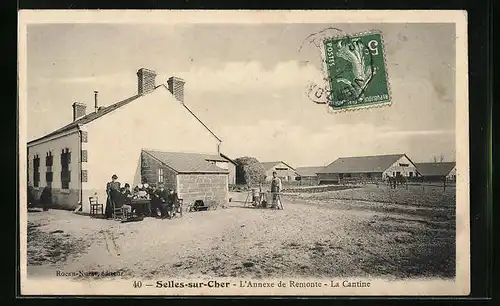 AK Selles-sur-Cher, L`Annexe de Remonte, La Cantine
