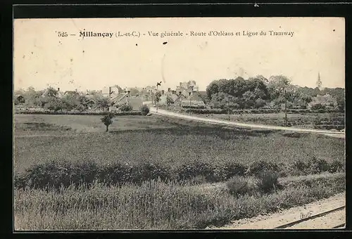 AK Millancay, Route d`Orléans et Ligne du Tramway