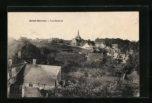 AK Saint-Gervais, Vue Générale