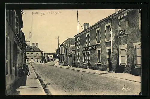 AK Mur-de-Sologne, Rue principale