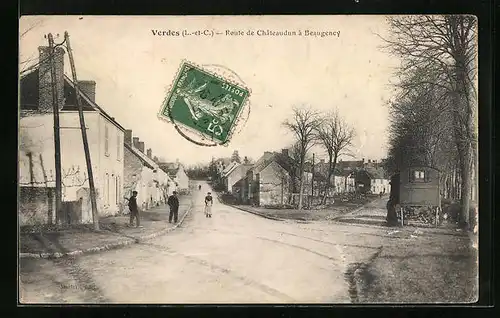 AK Verdes, Route de Châteaudun à Beaugency