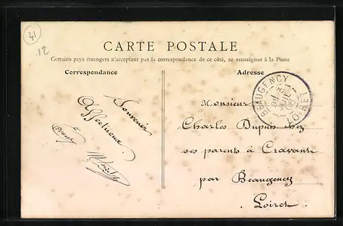 AK Binas, Rue de la Poste