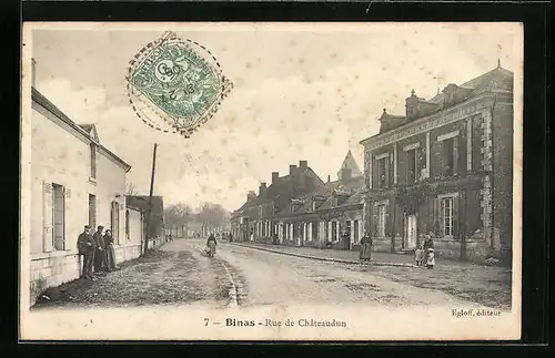 AK Binas, Rue de Châteaudun