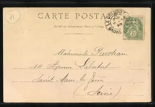 AK Le Creusot, Hauts-Fourneaux-1