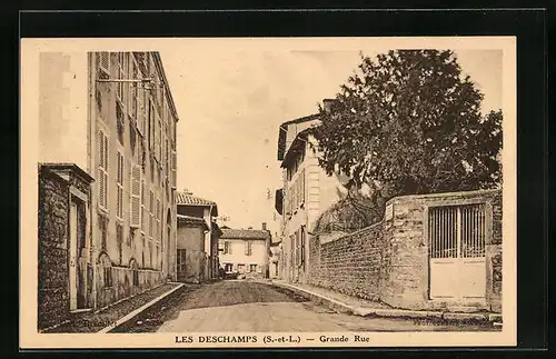 AK Les Demschamps, Grande Rue