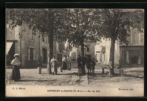 AK Sennecey-le-Grand, Rue du Bief