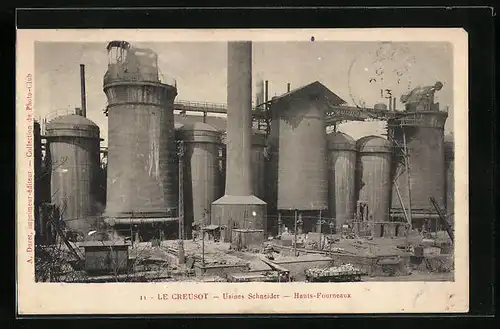 AK Le Creusot, Usines Schneider, Hauts-Fourneaux