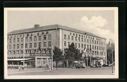 AK Karl-Marx-Stadt, HO-Hotel Chemnitzer Hof