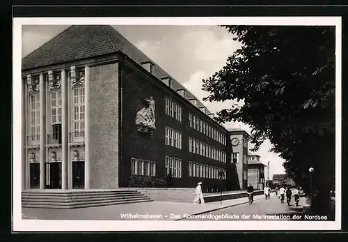 AK Wilhelmshaven, Kommandogebäude der Marinestation der Nordsee