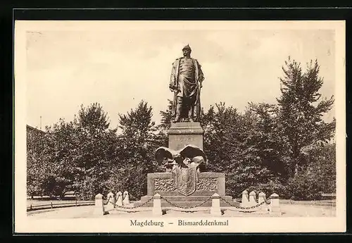 AK Magdeburg, Bismarckdenkmal