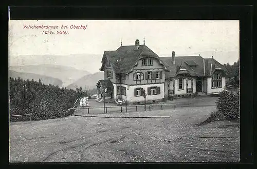 AK Oberhof /Thür. Wald, Baude Veilchenbrunnen