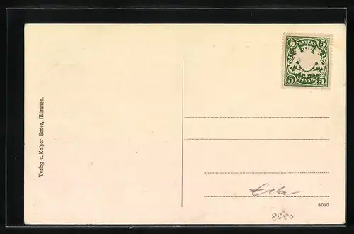 AK Dillingen a. D., Totalansicht mit Schloss