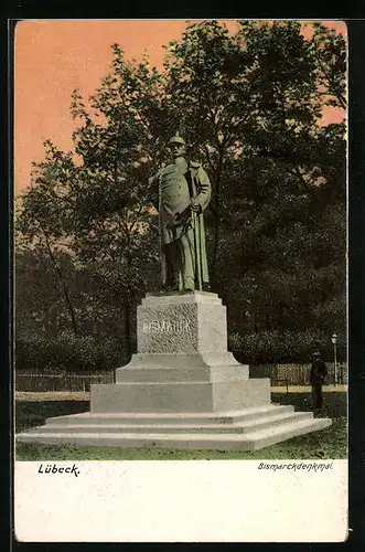 AK Lübeck, Bismarckdenkmal