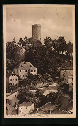 AK Lobenstein, Blick nach dem Schlossberg