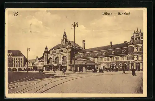 AK Lübeck, Der Bahnhof