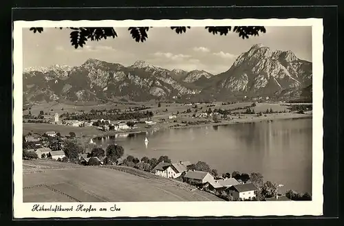 AK Hopfen am See, Teilansicht mit Hochplatte