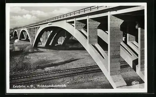 AK Leipheim a. D., Die Reichsautobahnbrücke