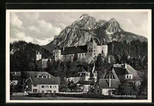AK Füssen, Das Schloss vor dem Säuling