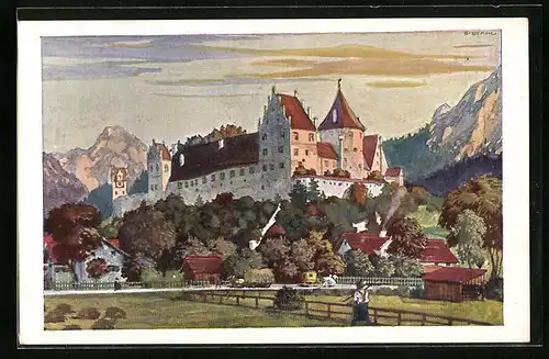 AK Füssen, Das hohe Schloss