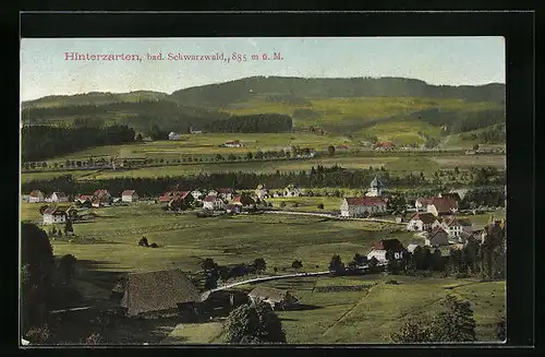 AK Hinterzarten /Bad. Schwarzwald, Teilansicht