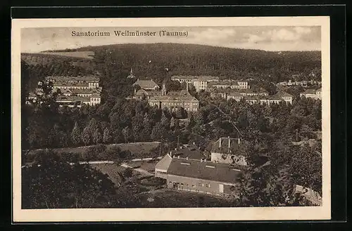 AK Weilmünster /Taunus, Sanatorium Weilmünster