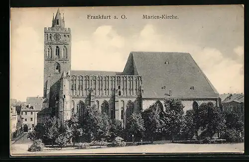 AK Frankfurt a. O., Marien-Kirche