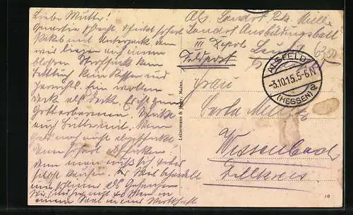 AK Giessen, Totalansicht mit Kirche