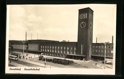 AK Düsseldorf, Der Hauptbahnhof