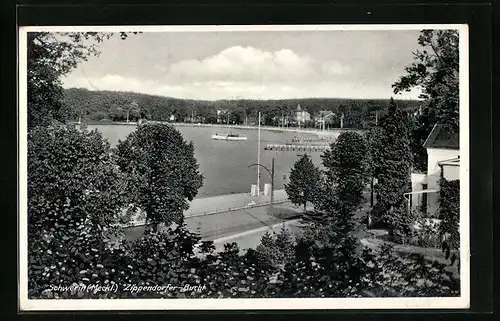 AK Schwerin /Meckl., Zippendorfer Bucht