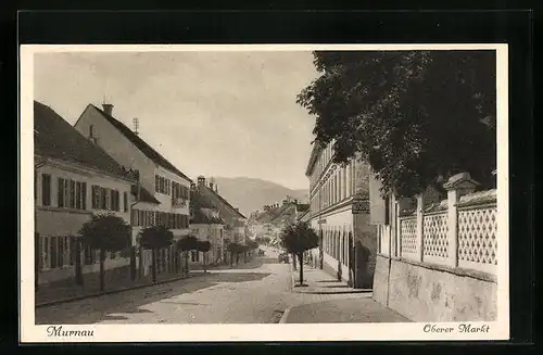 AK Murnau, Oberer Markt