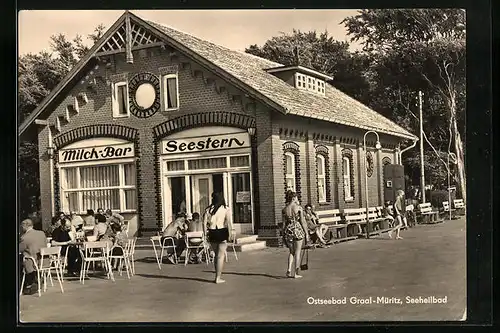 AK Graal-Müritz, Restaurant Milch-Bar Seestern