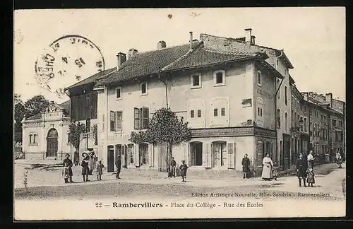 AK Rambervillers, Place du College, Rue des Ecoles