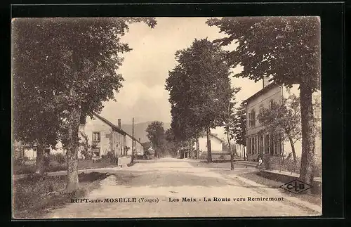 AK Rupt-sur-Moselle, Les Meix, La Route vers Remiremont