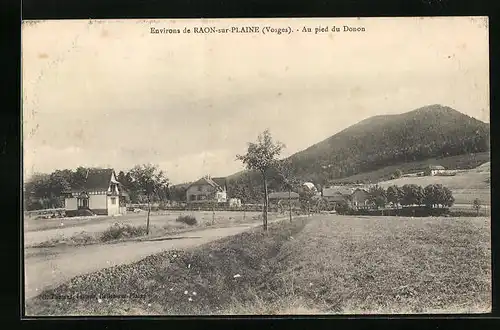 AK Raon-sur-Plaine, Au pied du Donon