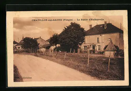 AK Chatillon-sur-Saone, La Route d'Enfonvelle