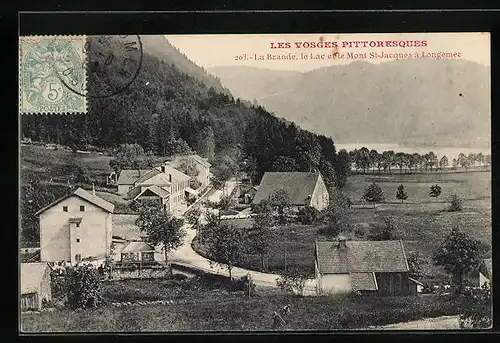 AK Longemer, La Brande, le Lac et le Mont St-Jacques