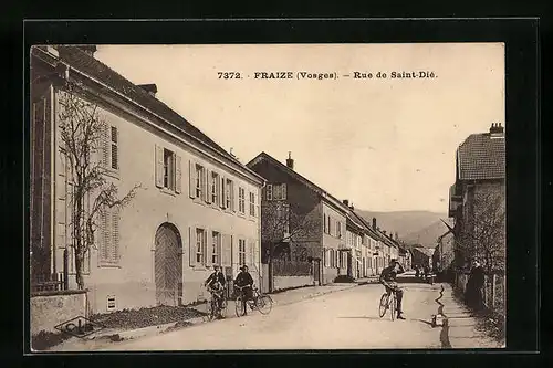 AK Fraize, Rue de Saint-dié