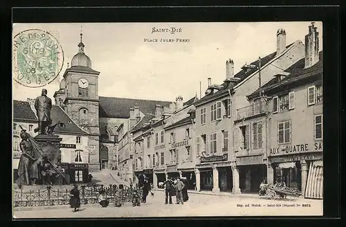 AK Saint-Dié, Place Jules-Ferry