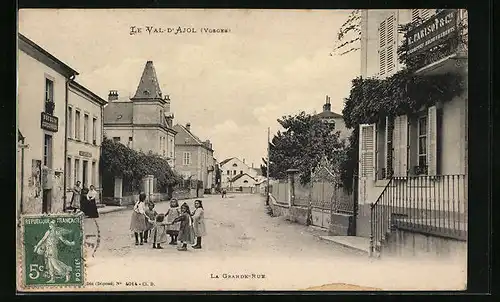 AK Le Val-D'Ajol, La Grande-Rue