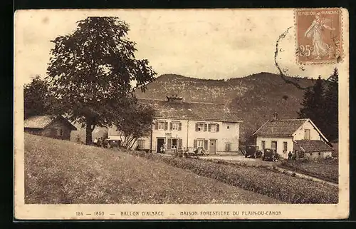 AK Ballon d`Alsace, Maison Forestiere du Plain-du-Canon