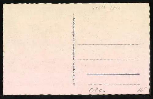 AK Heinrichswalde, Ansicht des jugend-Heims