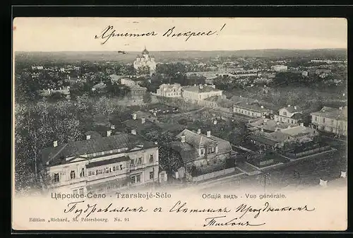 AK Tzarskoje-Sélo, Vue générale