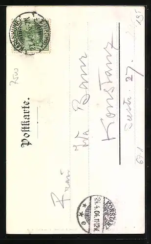 AK Karlsruhe, Internationale Hunde-Ausstellung 1904, Jack Russell Terrier