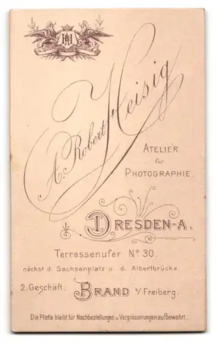 Fotografie A. R. Heisig, Dresden-A., Terrassenufer 30, Junge Dame im Kleid mit Halskette