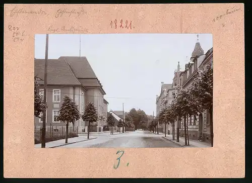 Fotografie Brück & Sohn Meissen, Ansicht Elsterwerda, Elsterstrasse mit Amtsgericht