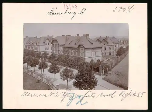 Fotografie Brück & Sohn Meissen, Ansicht Naumburg / Saale, Kaserne 2. Thüringisches Feldartillerie-Regiment Nr. 55